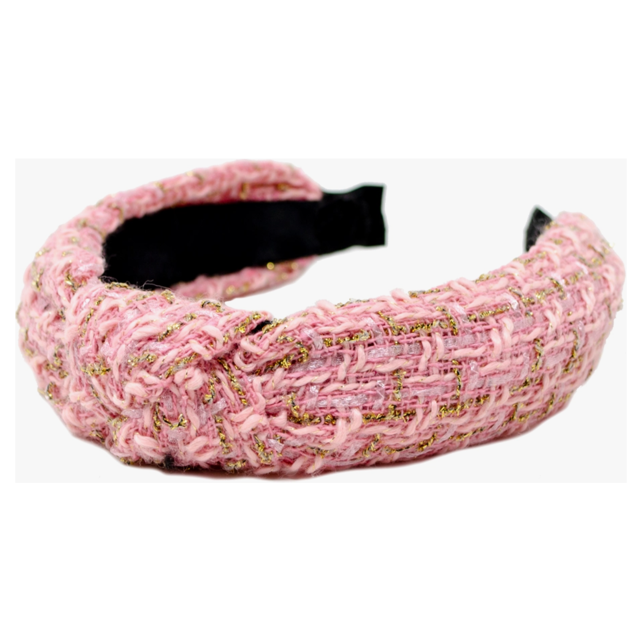 twisted knotted headband | pink