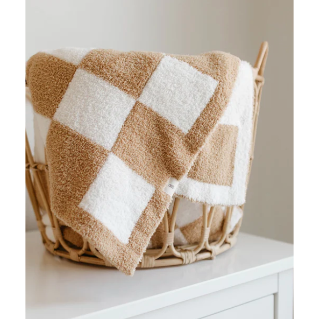 original checkerboard large blanket