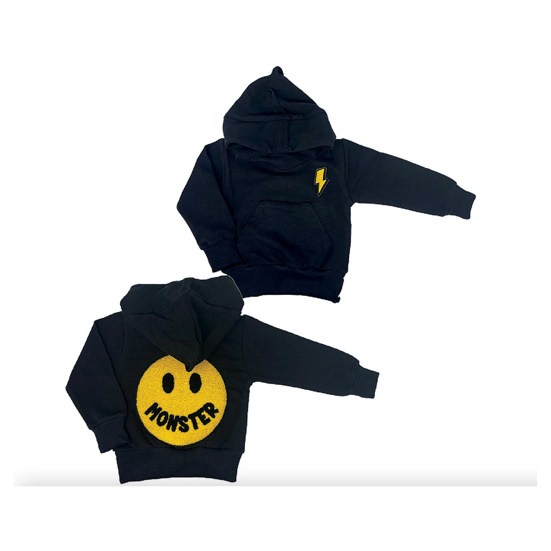 monster pullover hoodie | black