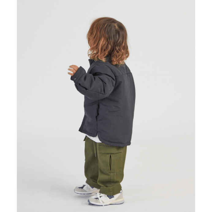 cotton twill cargo | khaki