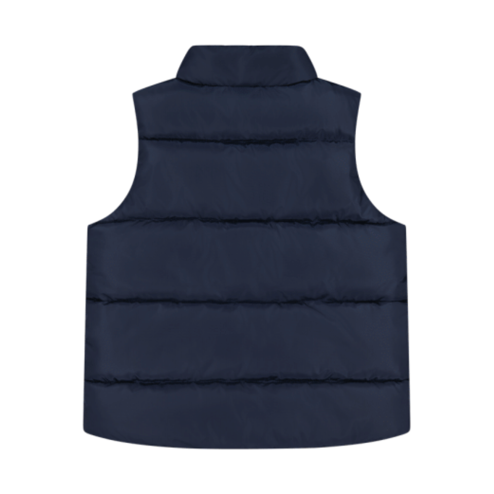 classic puffer vest | navy pearl