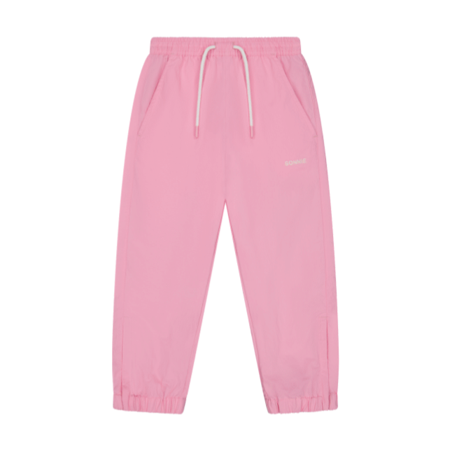 nylon sports pants | pink