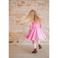 gwendolyn dress | baby pink velvet