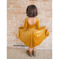 gwendolyn dress | golden velvet