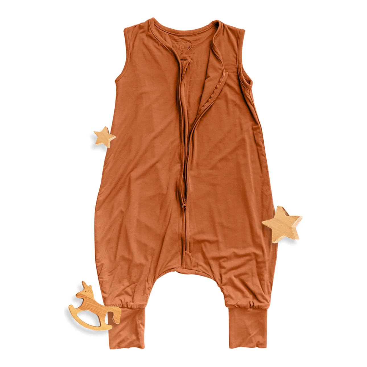 nyte nyte baby lightweight sleep sack | paprika