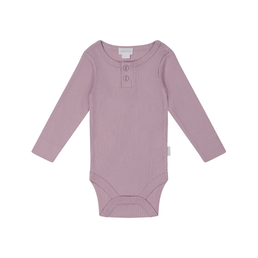 organic cotton modal bodysuit | perriwinkle