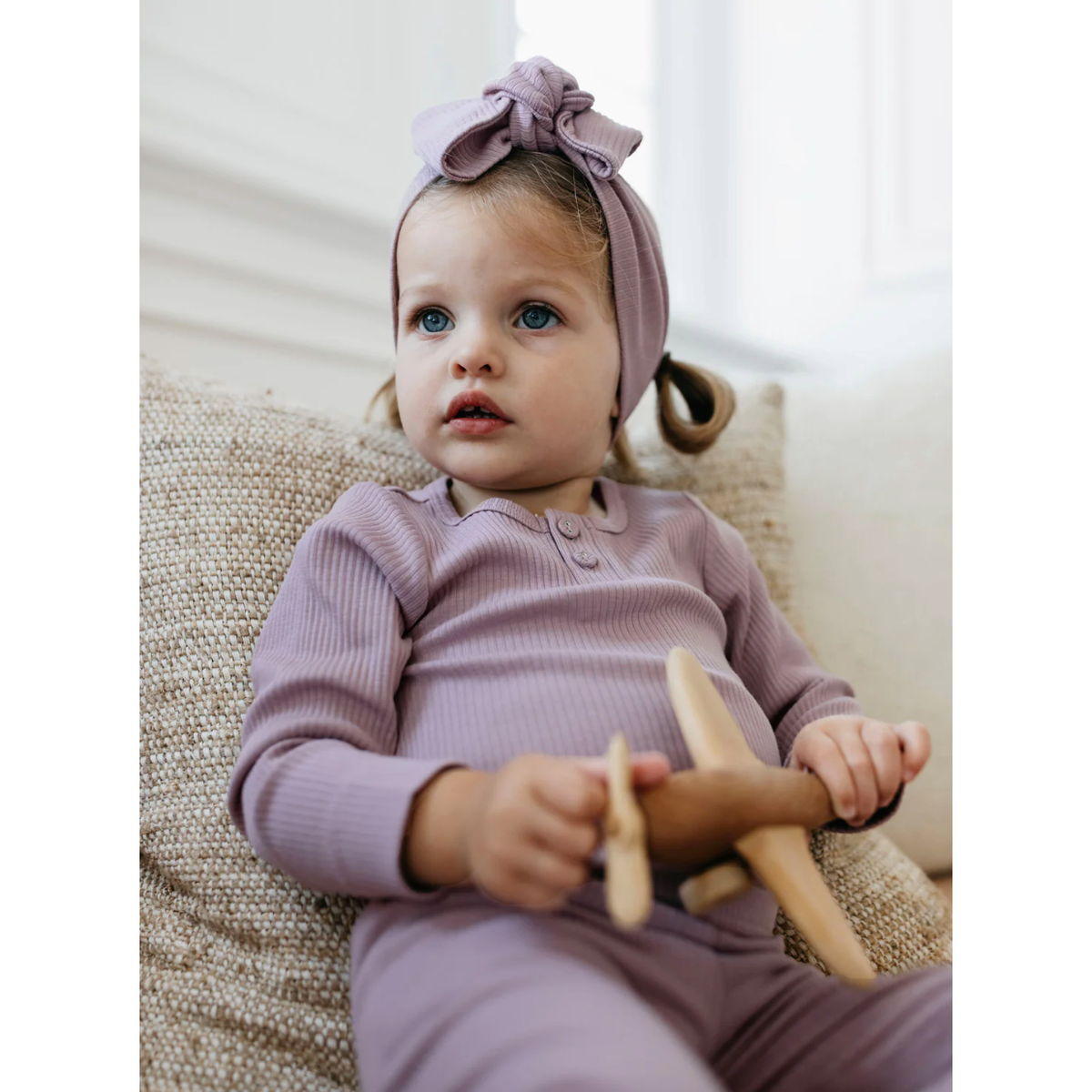 organic cotton modal bodysuit | perriwinkle