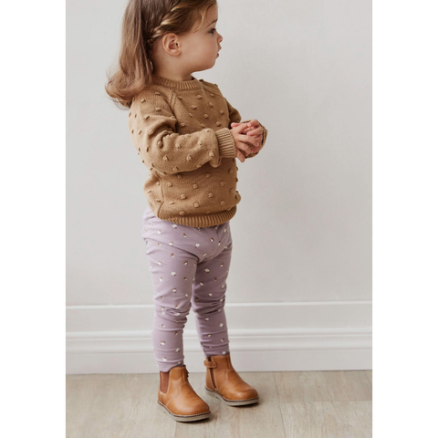 organic cotton legging | goldie quail