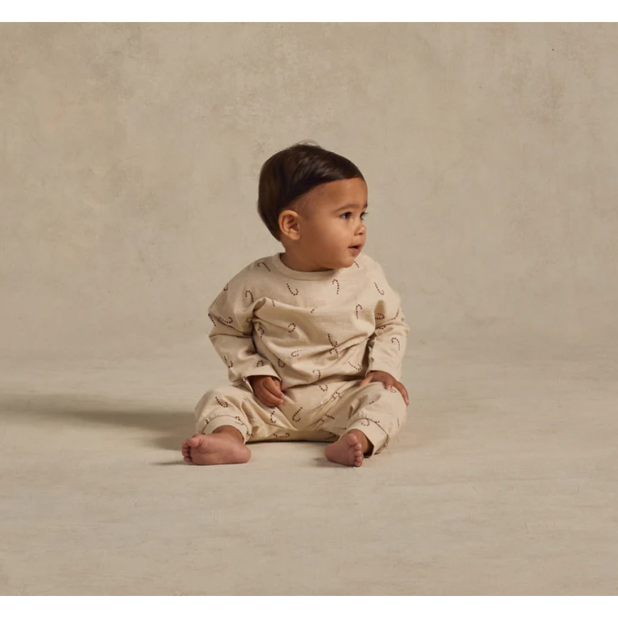 long sleeve tee || candy cane