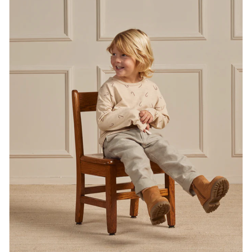 long sleeve tee || candy cane