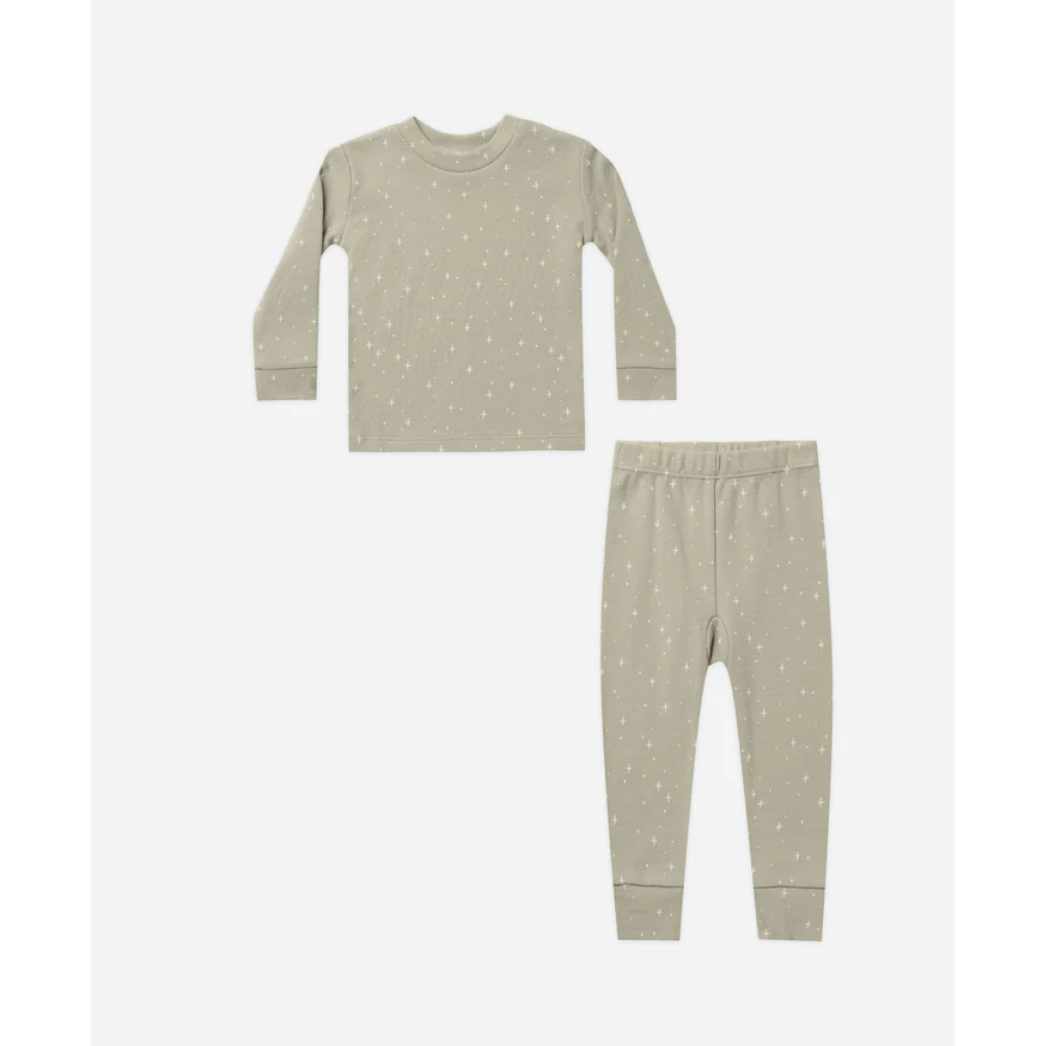 organic pajama set || twinkle