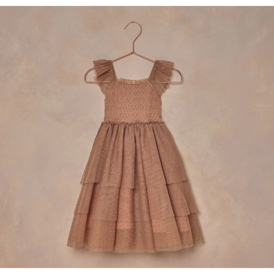 valentina dress || mocha