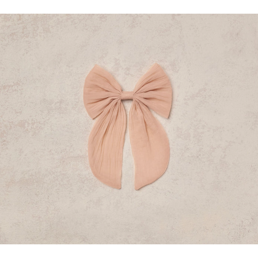 oversized bow || blush