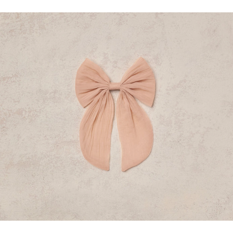 oversized bow || blush