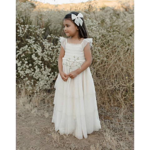 valentina dress || ivory