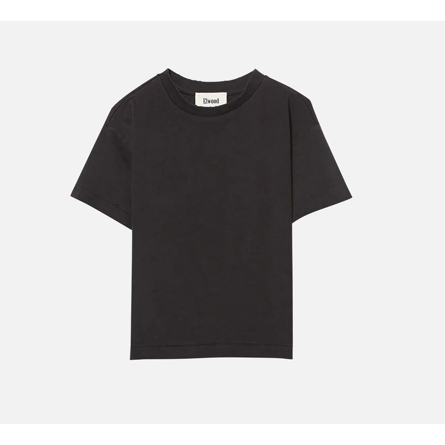 kids core tee | vintage black