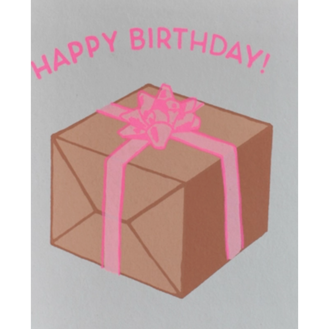 birthday present greeting card