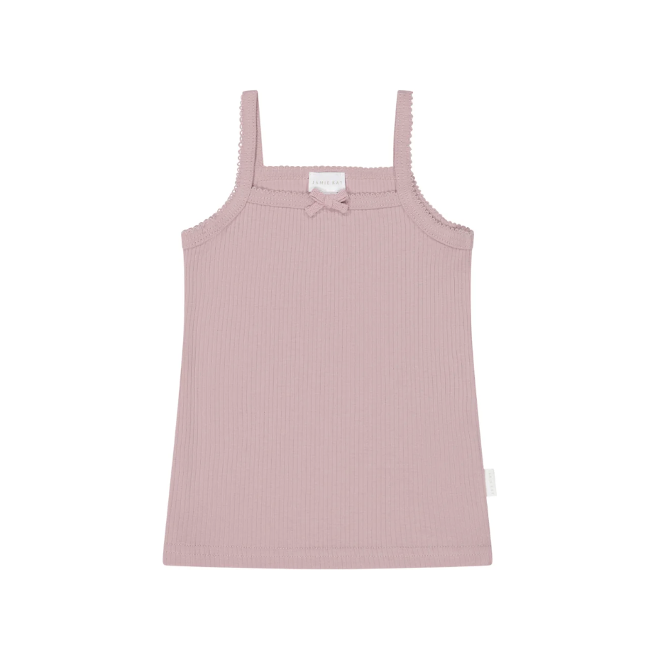 organic cotton modal singlet | blossom