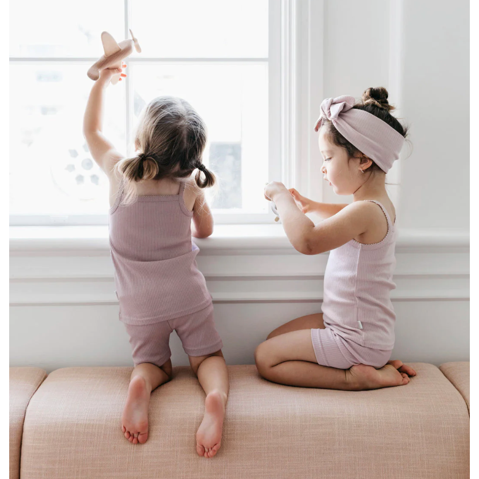organic cotton modal singlet | blossom