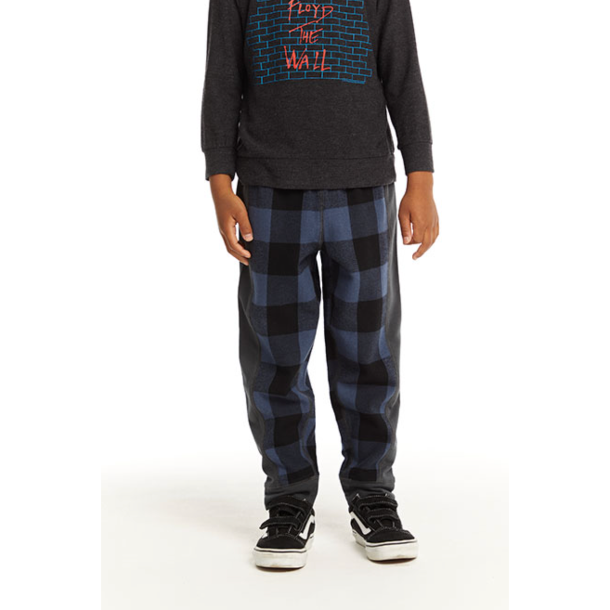 ghost plaid jogger