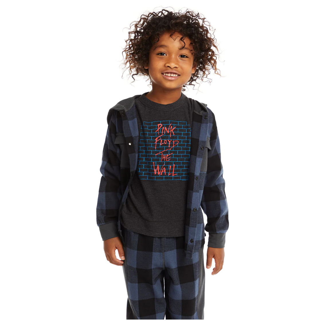 ghost plaid button down