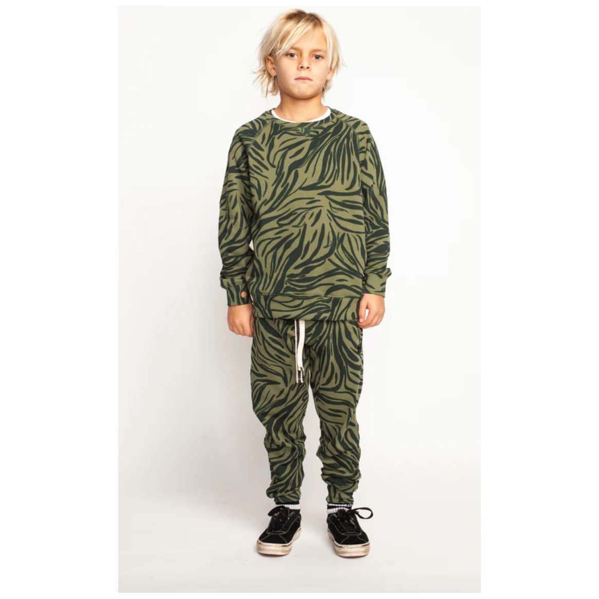 animalines pant | washed dark olive