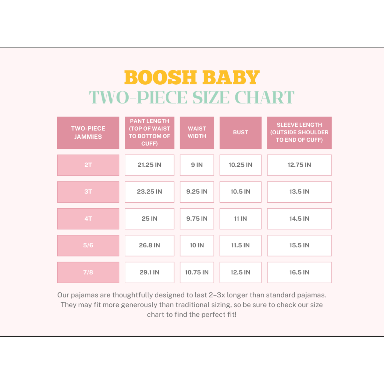 Hot Pink Bow | Two-Piece Pajama Set