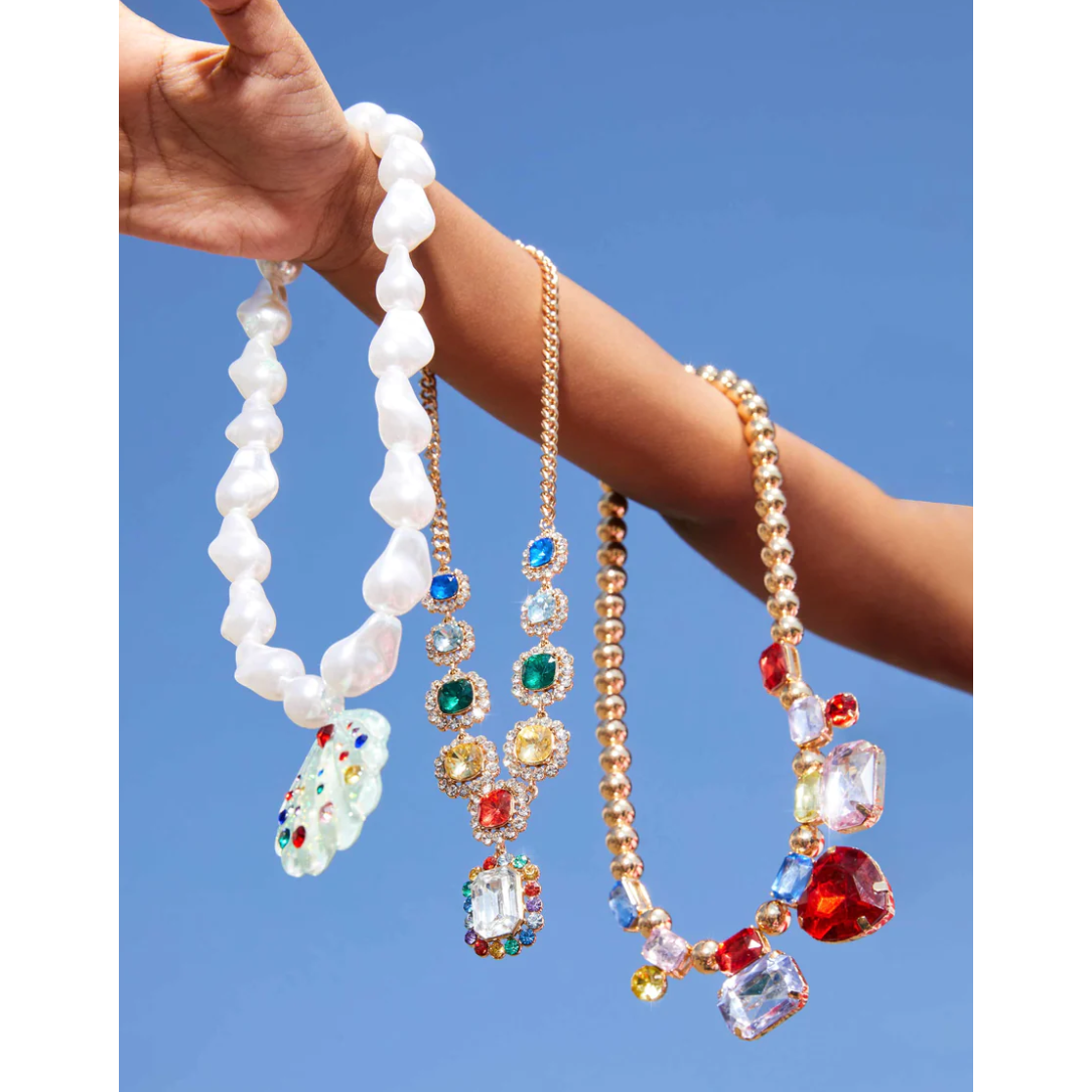 mermaid pool party mega jewelry set