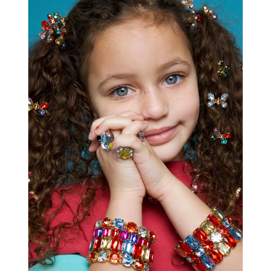 talent show butterfly hair clip set