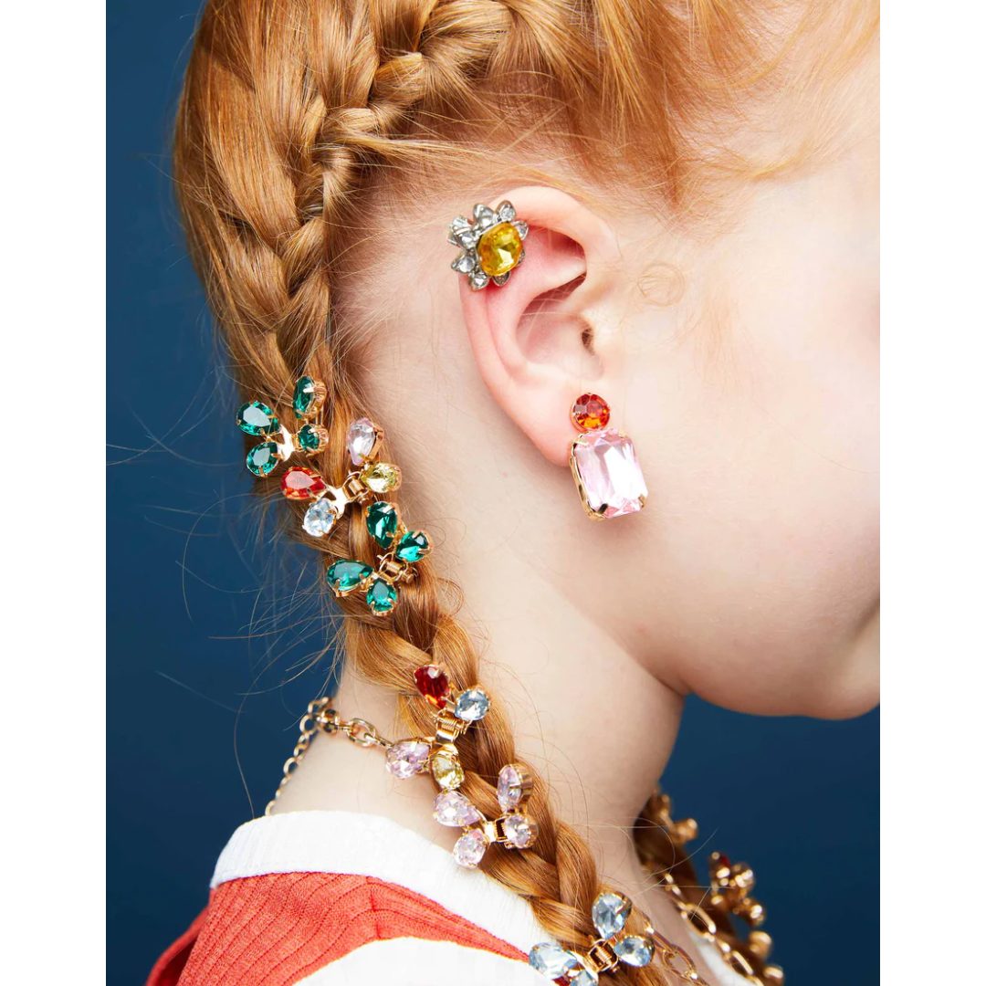 talent show butterfly hair clip set
