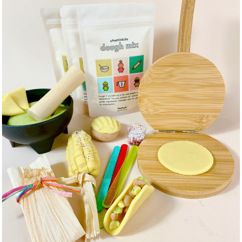 mexican food play dough kit