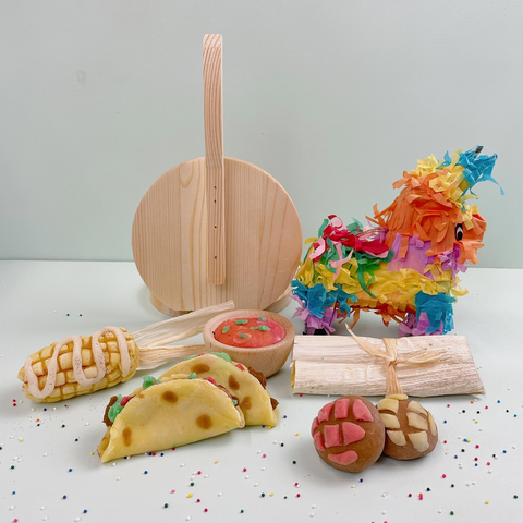 mexican food play dough kit