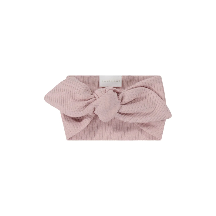 organic cotton modal headband | powder pink