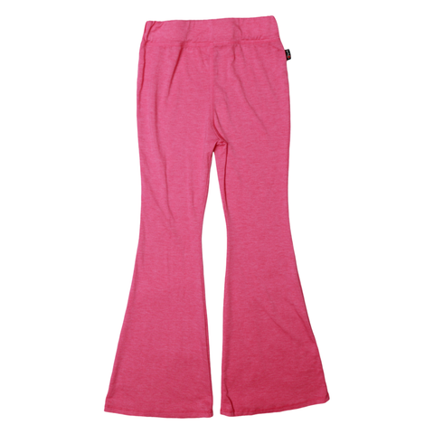 fitted flare pant | barbie pink