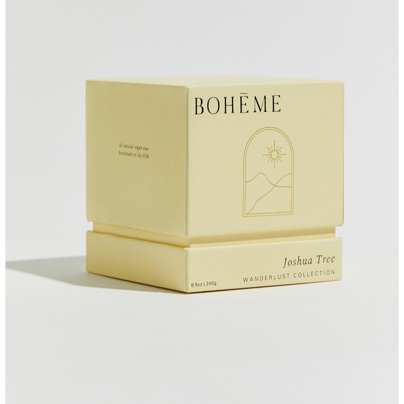 joshua tree scented candle
