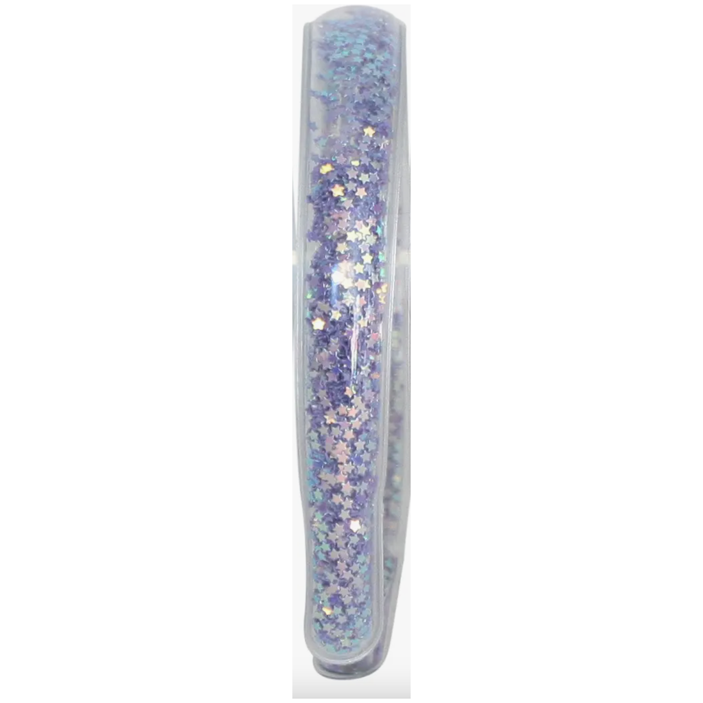 sequin shaker headband | purple stars