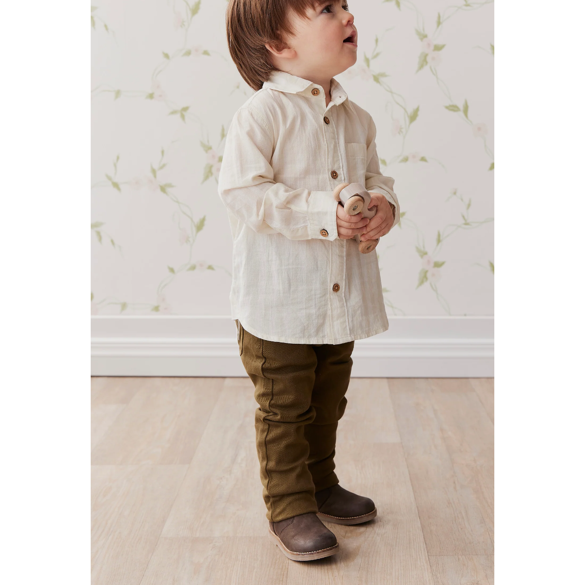 austin woven pant | dark anise