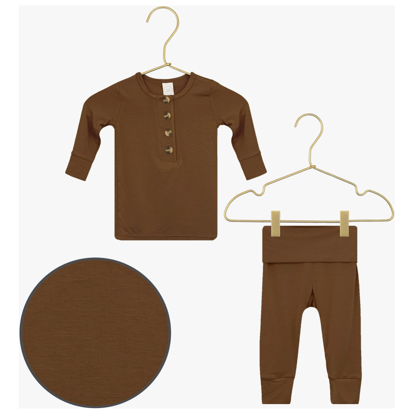 cannon set | chocolate brown