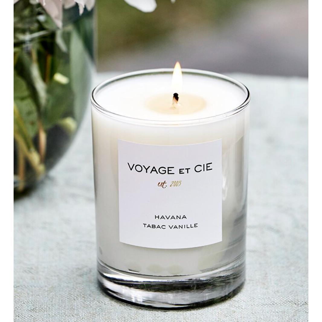 paris "boudoir" scent candle