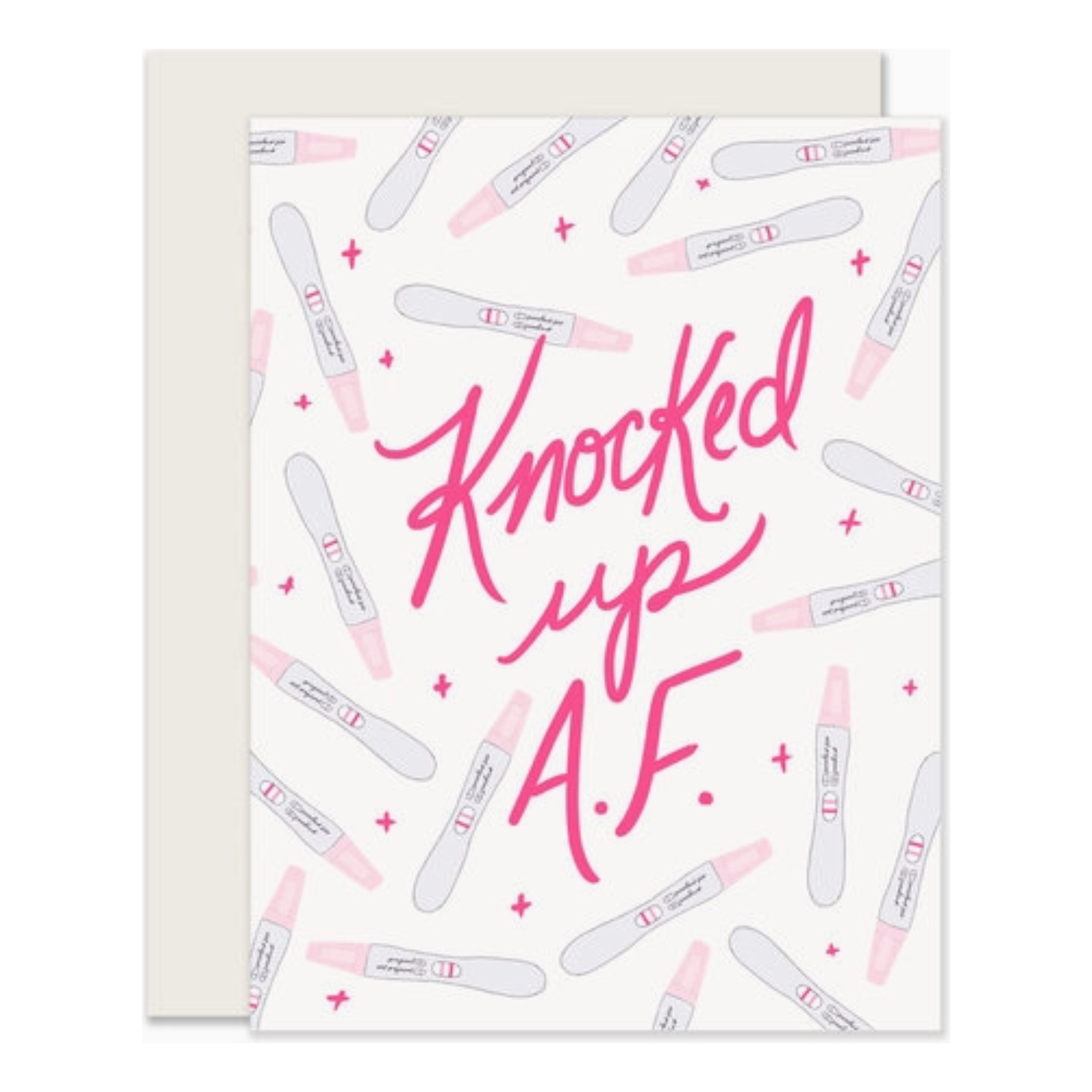 knocked up a.f. card