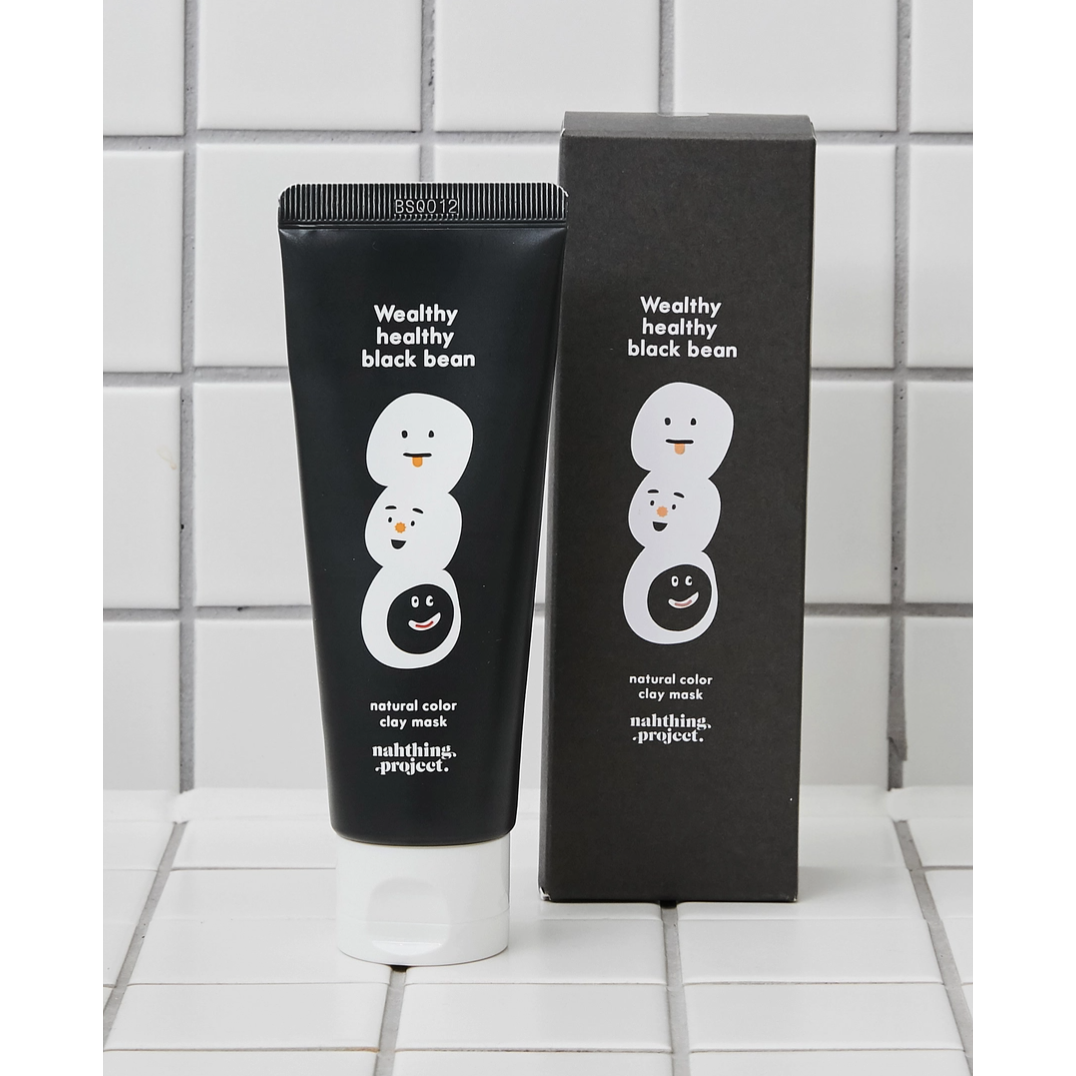 natural clay mask | black bean