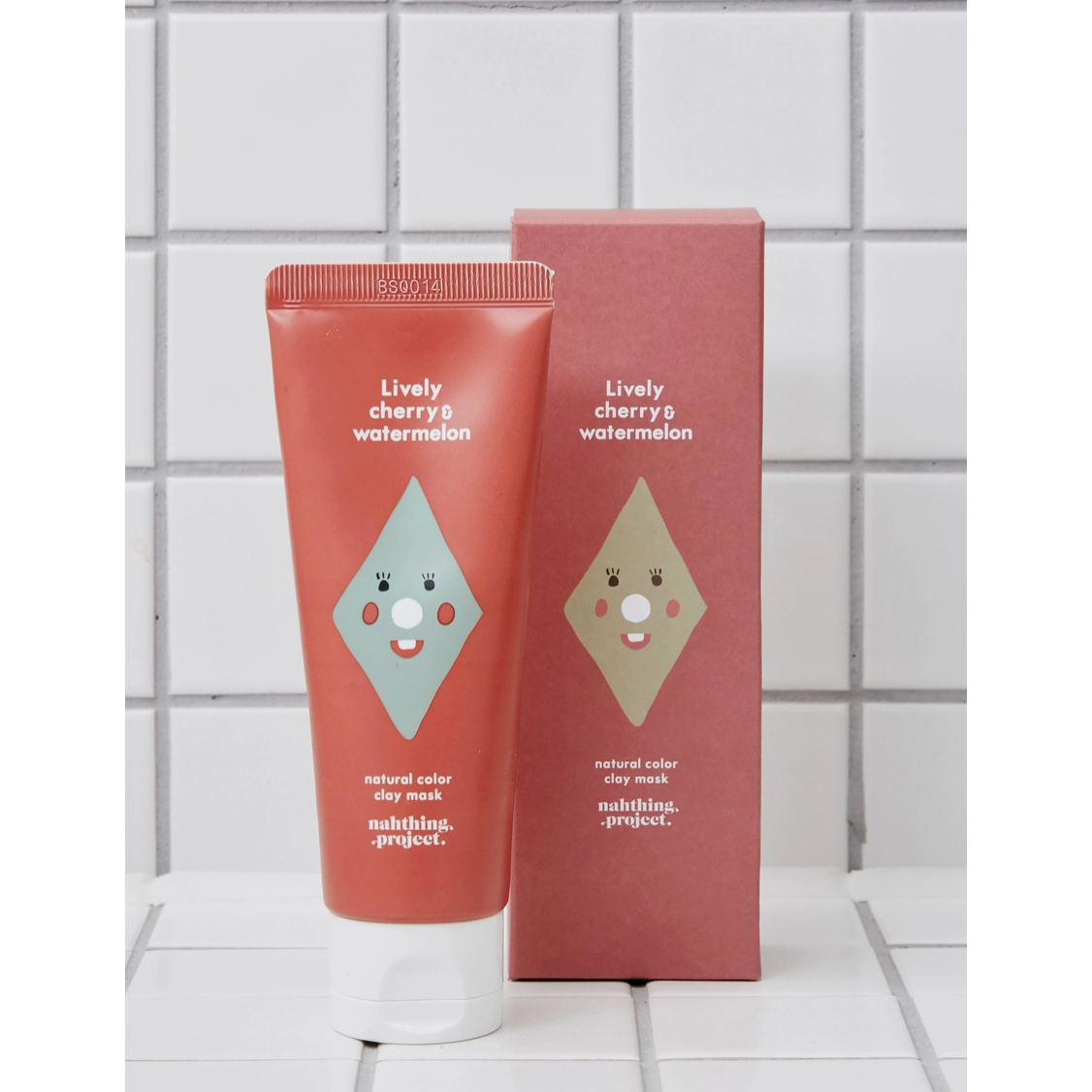 natural clay mask | cherry & watermelon