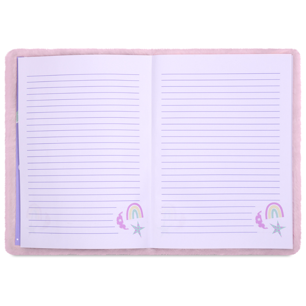 sleepover lock key journal