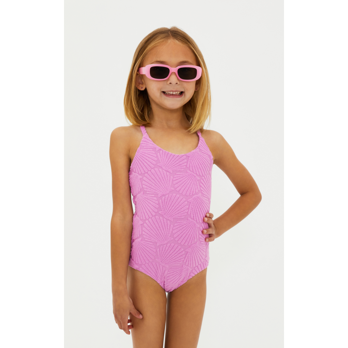 little julia one piece | shell pink