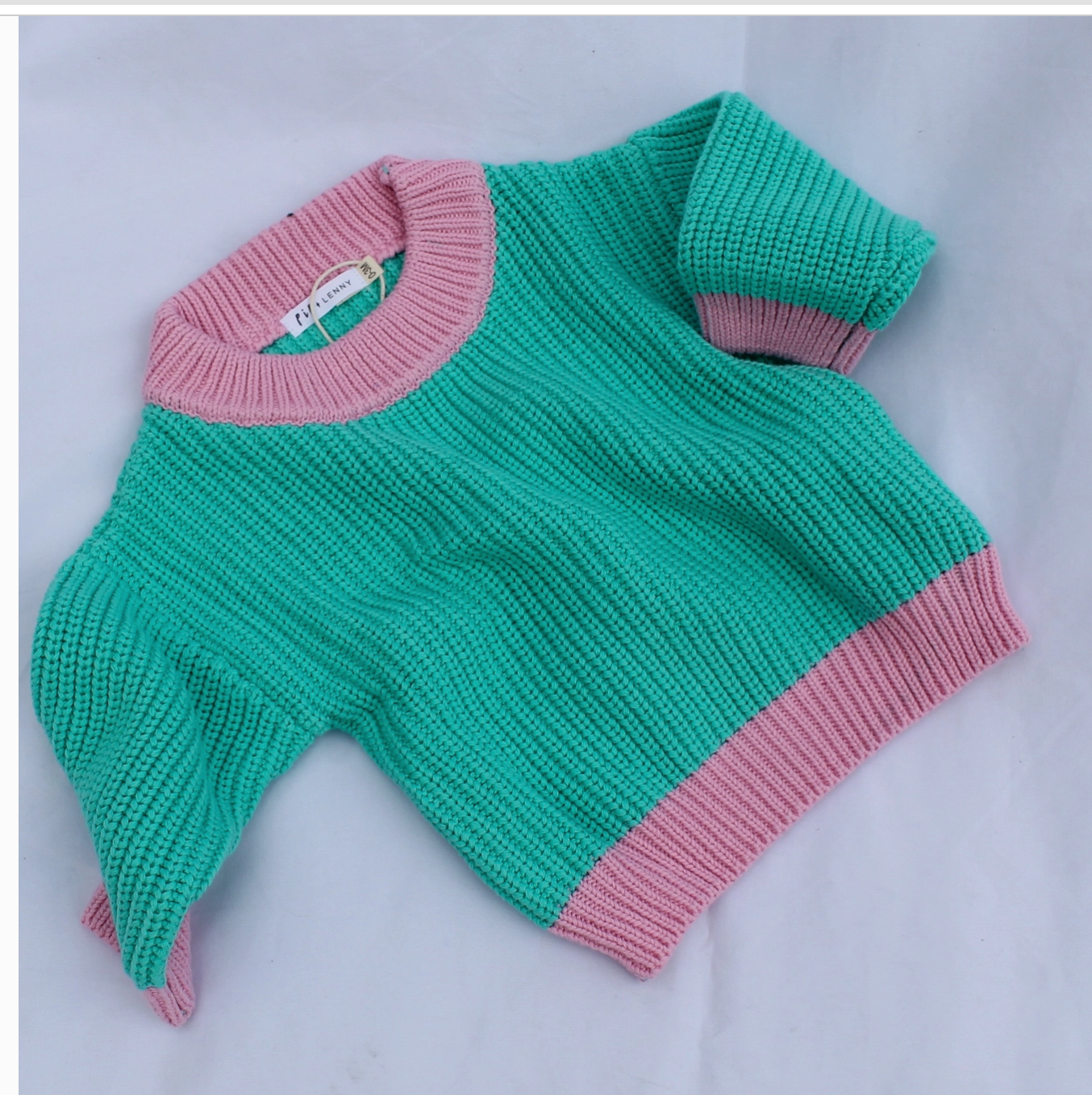 cozy knit | bubblegum