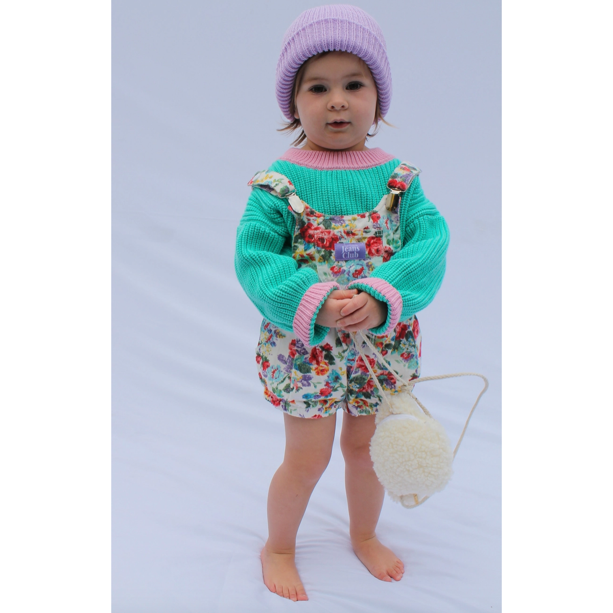 cozy knit | bubblegum