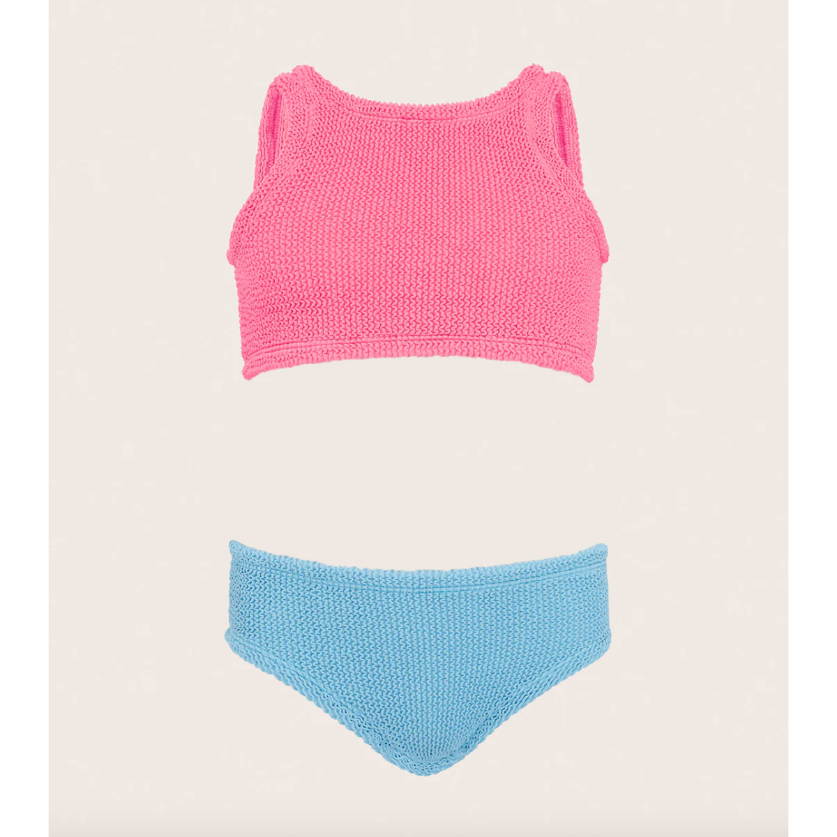 baby duo lyra bikini | hot pink/sky blue