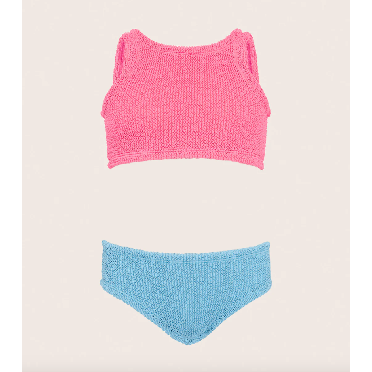 baby duo lyra bikini | hot pink/sky blue