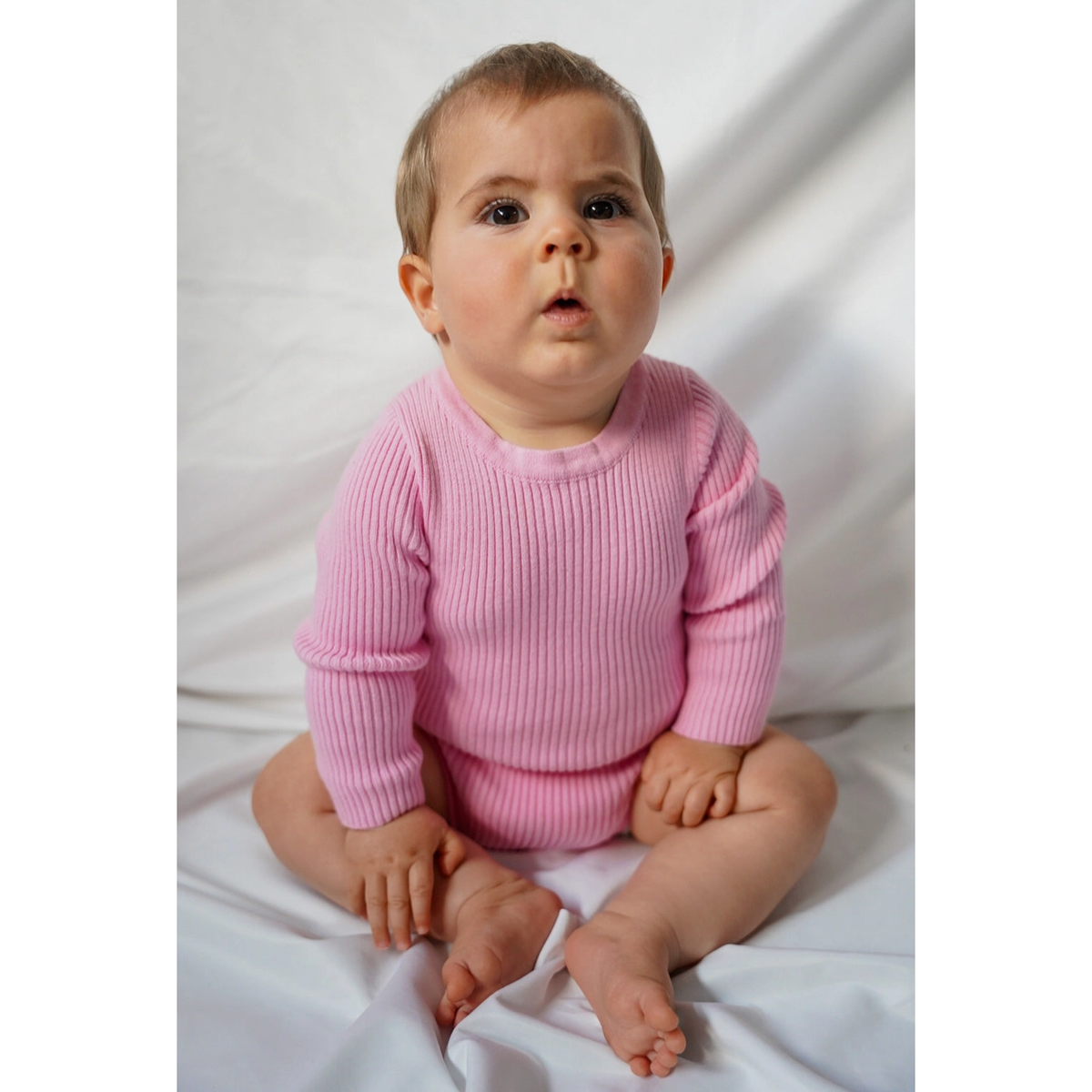 knit bodysuit | bubblegum