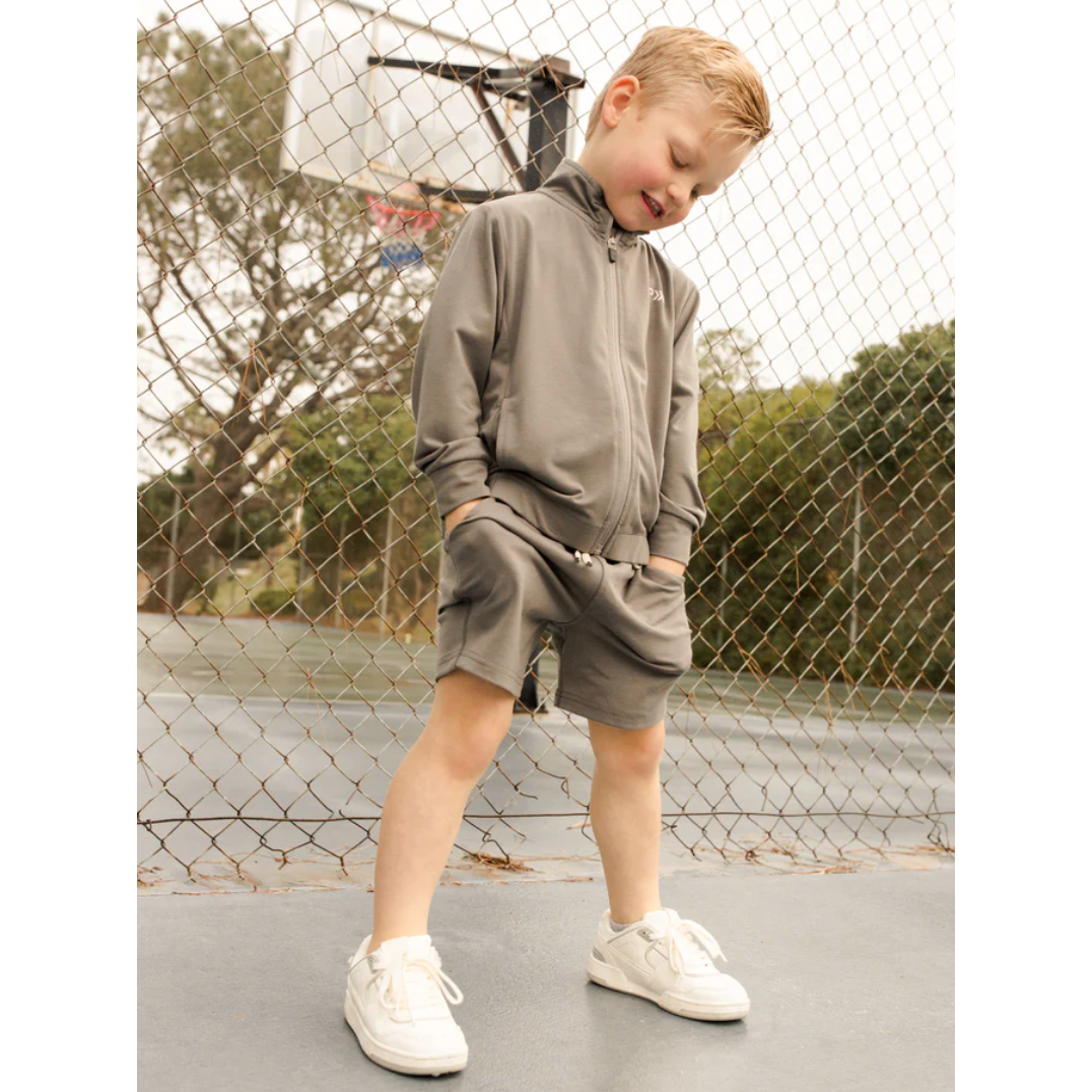 technical jacket || grey